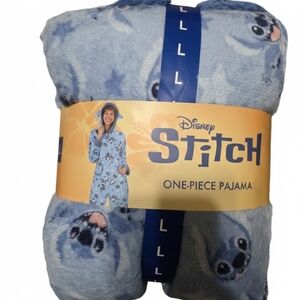Disney Stitch Blue Fleece Pajama